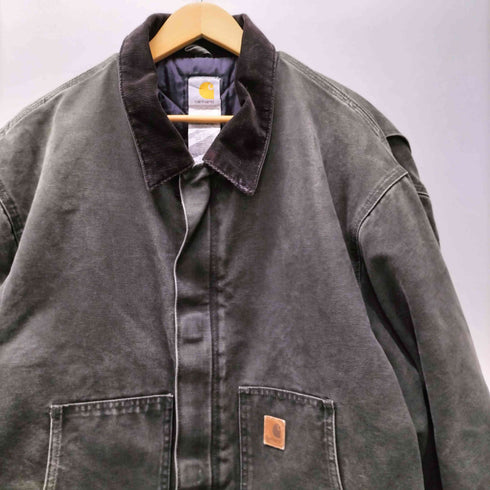 カーハート Carhartt 00S メキシコ製 Traditional Jacket Moss Green トラディショナル ジャケット モスグリーン 裏地キルト メンズ 2XL