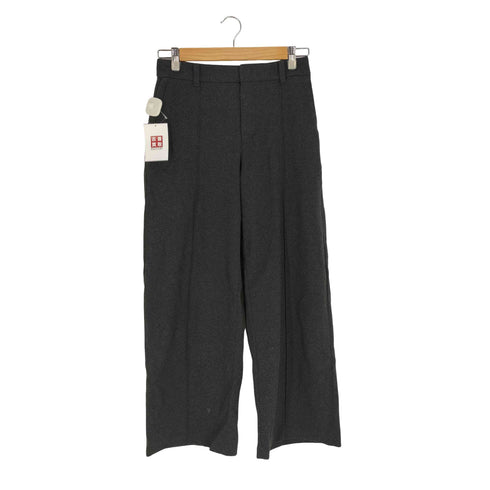ユニクロ UNIQLO ブラッシュドジャージーワイドパンツ レディース JPN:M