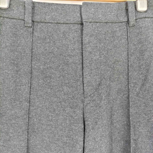 ユニクロ UNIQLO ブラッシュドジャージーワイドパンツ レディース JPN:M