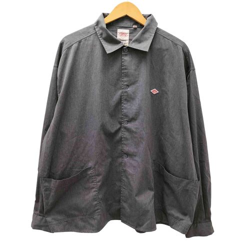 ダントン DANTON 24AW T/C TWILL LONG SLEEVE SHIRT ツイル ロングスリーブ シャツ メンズ
