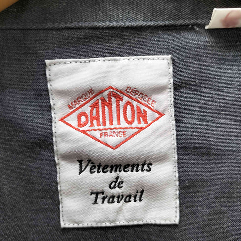 ダントン DANTON 24AW T/C TWILL LONG SLEEVE SHIRT ツイル ロングスリーブ シャツ メンズ