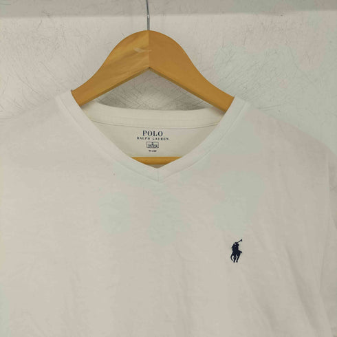 ポロラルフローレン POLO RALPH LAUREN ポニー刺繍 Vネック半袖Tシャツ メンズ import:S
