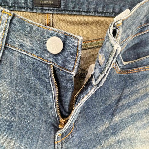 ブラッパーズ BRAPPERS 00S デニムパンツ Y2K レディース ウエスト 61