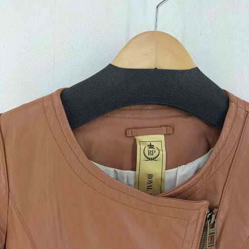 ロイヤルパーティー ROYAL PARTY レザーライダースジャケット レディース JPN:38