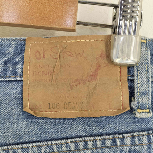 オアスロウ orSlow 106 BEAMS ダメージ加工デニムパンツ レディース JPN:S