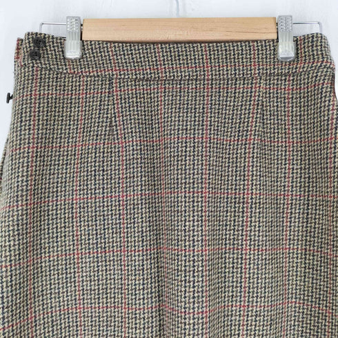 ビームスボーイ BEAMS BOY ウールガングラフプリーツスカート レディース
