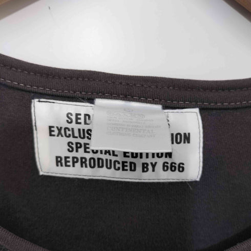 セディショナリーズバイトリプルシックス SEDITIONARIES by 666 スカルプリントTシャツ インサイドアウト メンズ JPN:M