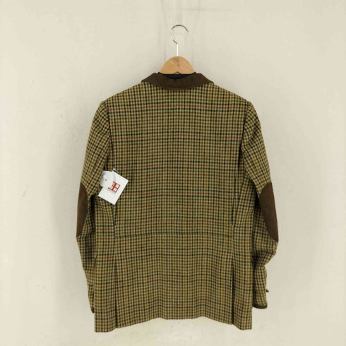 SCAPA エルボーパッチ チェック ジャケット レディース JPN:40