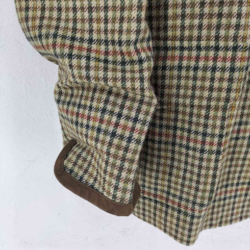 SCAPA エルボーパッチ チェック ジャケット レディース JPN:40