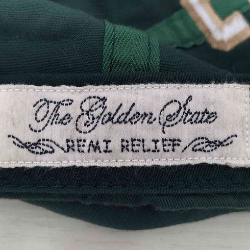 レミレリーフ REMI RELIEF 刺繍 ベースボールキャップ レディース