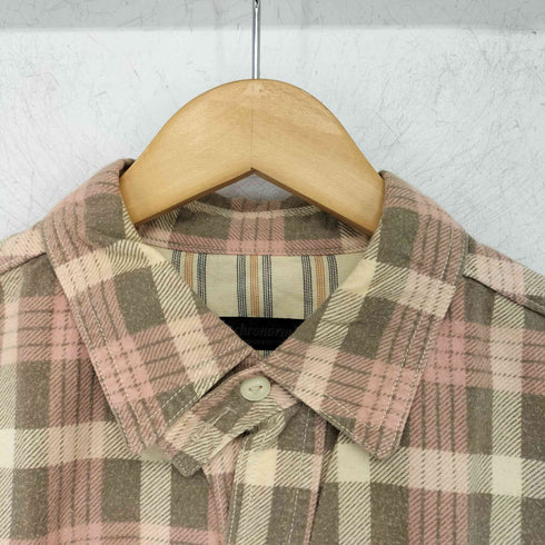 アナクロノーム Anachronorm マチ付き プリントネルシャツ メンズ JPN:0