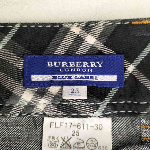 バーバリーブルーレーベル BURBERRY BLUE LABEL デニムスカート Y2K レディース 25