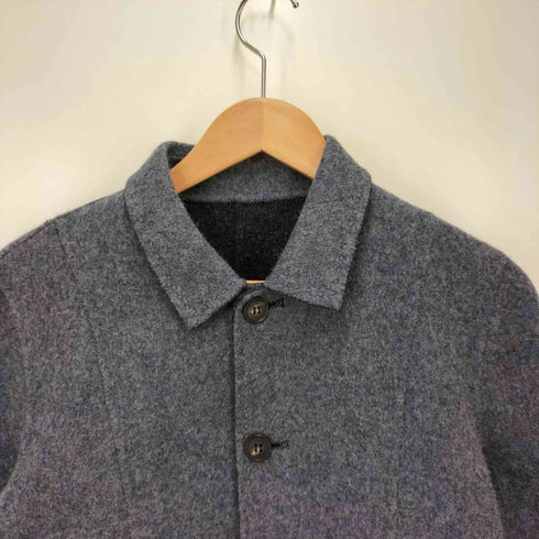 アクアスキュータム AQUASCUTUM リバーシブル ウールブルゾン レディース