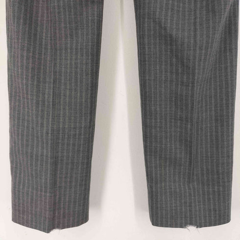 ポールスミスブラック Paul Smith BLACK ストライプ スラックス レディース 38