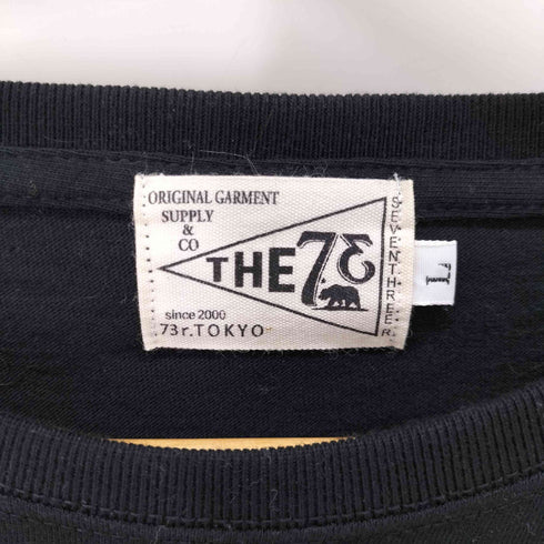 7THREE 73R サークルロゴ クルーネックTシャツ メンズ L