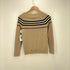バーバリーロンドン BURBERRY LONDON ボーダー柄 クルーネックニット レディース JPN:2