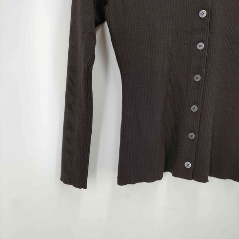 バーバリーロンドン BURBERRY LONDON 襟ノバチェック ニットカーディガン レディース JPN:2