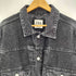 ザラ ZARA サイドアジャスター ブラック デニムジャケット メンズ import:XL