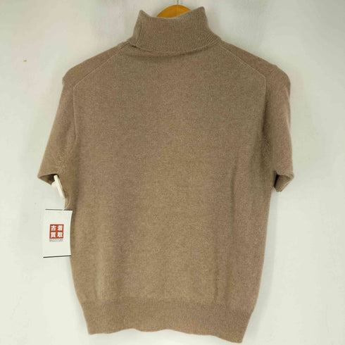 DORFIT カシミヤ100% タートルネック S/S ニット レディース JPN:M