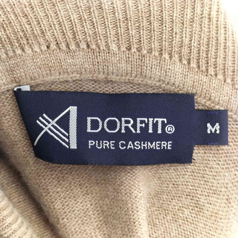 DORFIT カシミヤ100% タートルネック S/S ニット レディース JPN:M