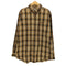 カーハート Carhartt 90-00s インド製 コットン レザーパッチ チェック ボタンダウンシャツ メンズ import:L