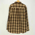 カーハート Carhartt 90-00s インド製 コットン レザーパッチ チェック ボタンダウンシャツ メンズ import:L