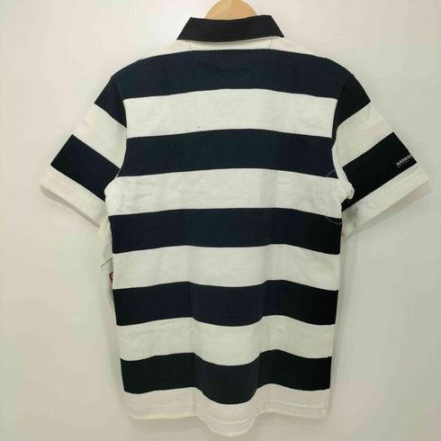 バーバリアン BARBARIAN ボーダー S/S ラガーシャツ メンズ JPN:XS