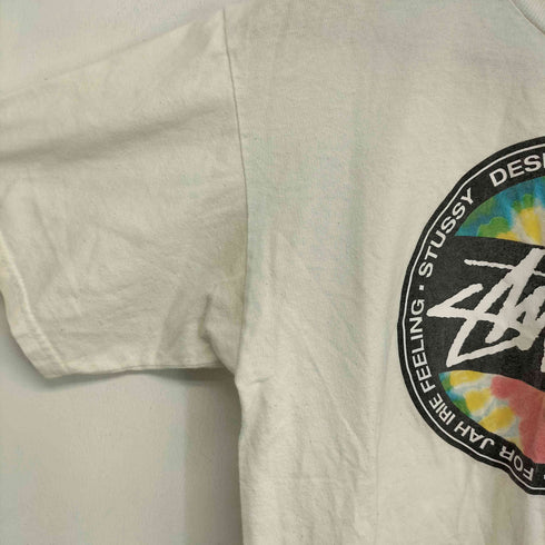 ステューシー Stussy タイダイロゴ クルーネック半袖Tシャツ メンズ import:M