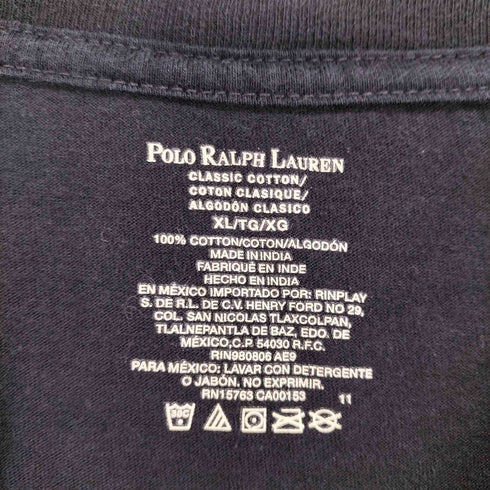 ポロラルフローレン POLO RALPH LAUREN 裾ポニー刺繍 S/S Tシャツ メンズ XL