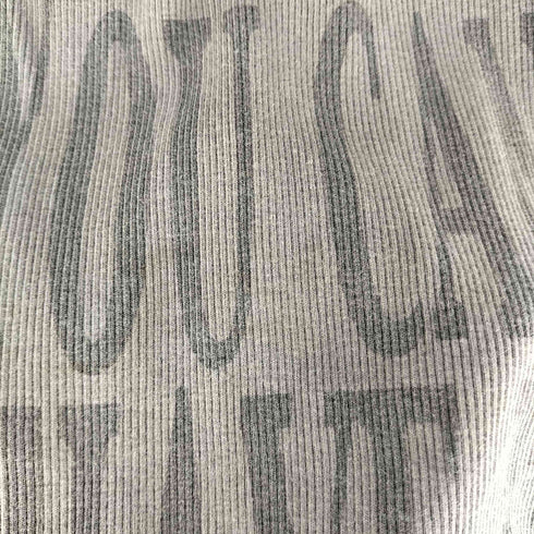 ニーキューイチニーキューゴーオム 291295=HOMME Y2K ロゴ ヘンリーネックカットソー  メンズ