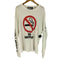 ディーゼル DIESEL NO SMOKINGプリントL/S Tシャツ メンズ XL