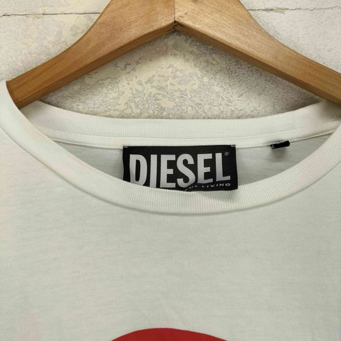 ディーゼル DIESEL NO SMOKINGプリントL/S Tシャツ メンズ XL