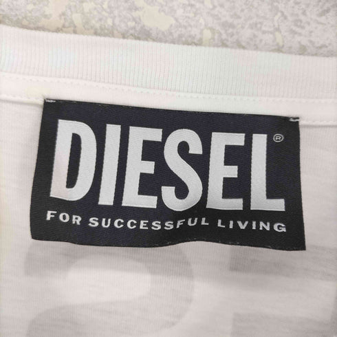 ディーゼル DIESEL NO SMOKINGプリントL/S Tシャツ メンズ XL