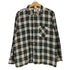WESTERN FIELD コットンポリ 長袖チェックシャツ メンズ import:XL