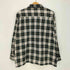 WESTERN FIELD コットンポリ 長袖チェックシャツ メンズ import:XL