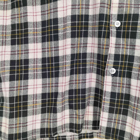 WESTERN FIELD コットンポリ 長袖チェックシャツ メンズ import:XL