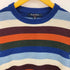 レッドフリースブルックスブラザース Red Fleece Brooks Brothers マルチカラーボーダークルーネック ウールニット セーター レディース M