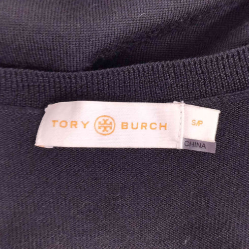 トリーバーチ TORY BURCH 金ボタン ウールカーディガン レディース JPN:S