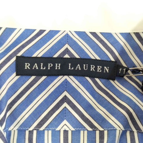 ラルフローレン RALPH LAUREN ストライプ シャツワンピース レディース 11