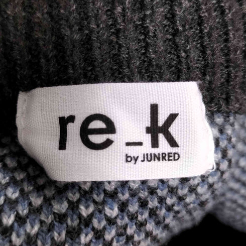 ジュンレッド JUNRed re-k デイジージャガードニットプルオーバー レディース JPN:M
