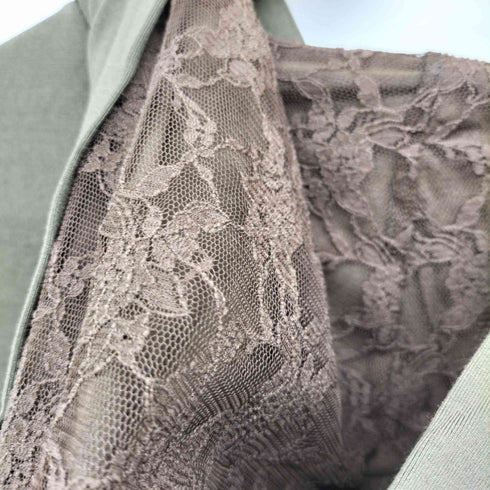 ブラックバイマウジー BLACK by moussy 00s Y2K レーヨンナイロン ダブルジップ ジップアップパーカー レディース JPN:2