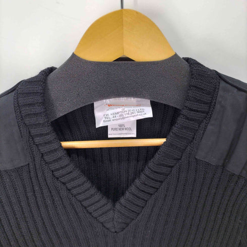 ウーリープーリー The woolly pully ミリタリー コマンドセーター メンズ UK:38