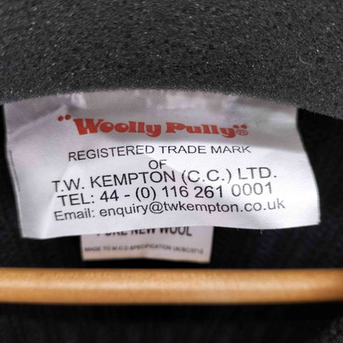 ウーリープーリー The woolly pully ミリタリー コマンドセーター メンズ UK:38