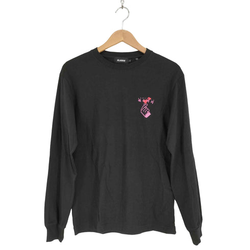 エクストララージ XLARGE L/S TEE FINGER HEART メンズ S