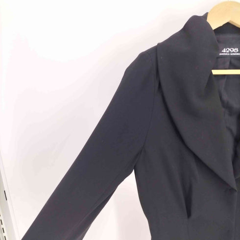 ヨンニキュウハチシズカコムロ 4298 SHIZUKA KOMURO ショールカラー フロントデザイン ジャケット レディース JPN:42