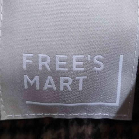 フリーズマート FREES MART ウール混ガンクラブステンカラーコートコート レディース JPN:M