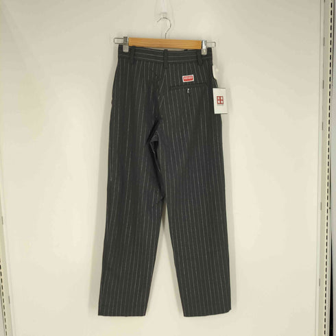 ケンゾーパリス KENZO PARIS ウール混 ストライプ柄 ストレートスラックス レディース JPN:34