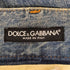 ドルチェアンドガッバーナ DOLCE&GABBANA パイソンロゴプレート フレアデニム Y2K メンズ JPN:44