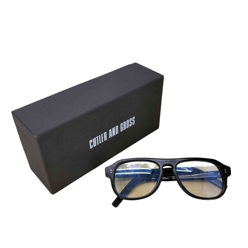 CUTLER AND GROSS OF LONDON カトラーアンドグロス 0822/2 イタリア製 メガネ 眼鏡 メンズ 53☐17