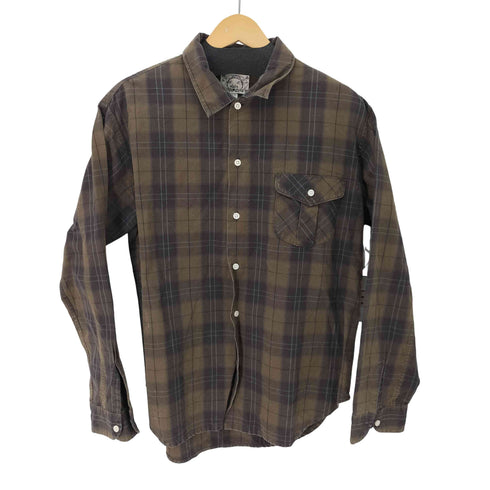 エヴィス EVISU L/Sチェックシャツ メンズ JPN:M